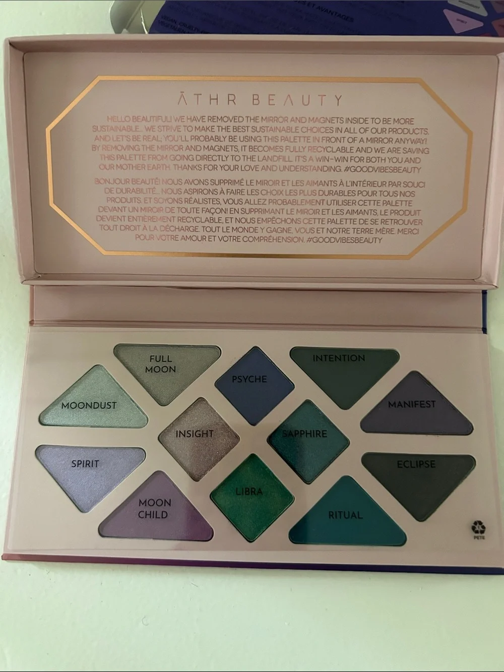 Athr beauty eyeshadow palette